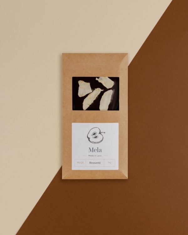 Cioccolato fondente 70% con mela