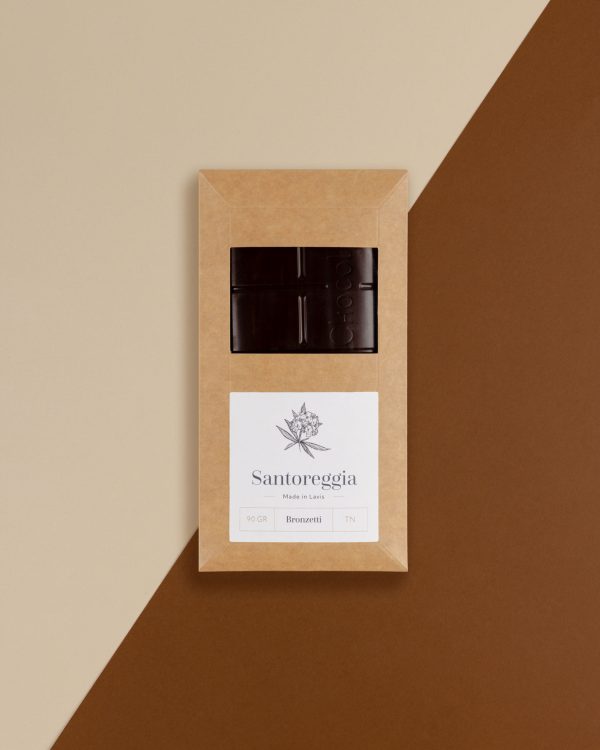 Cioccolato fondente 70% con santoreggia